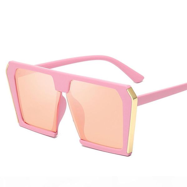 

muselife 2020 trend big box square sunglasses women's brand designer retro sunglasses female sunglasses female male universal y200619, White;black