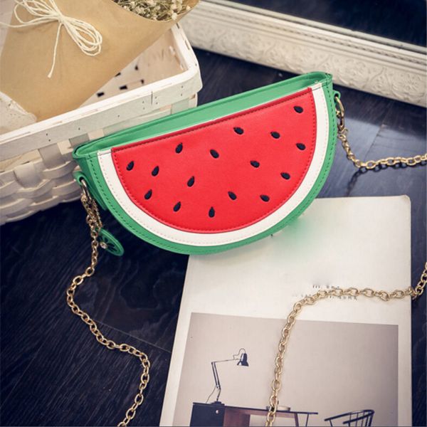 

crossbody bags for women sweet summer handbag cute fruit packet shoulder orange watermelon bags ladies messenger bag 5$