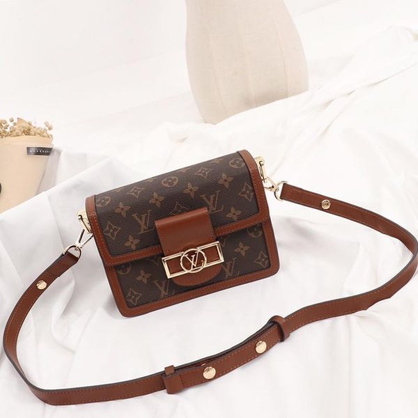 

fast delivery womens leather shoulder small flap crossbody bags chain designer luxury lady bags bolso bandolera shoulder bag messenger bag