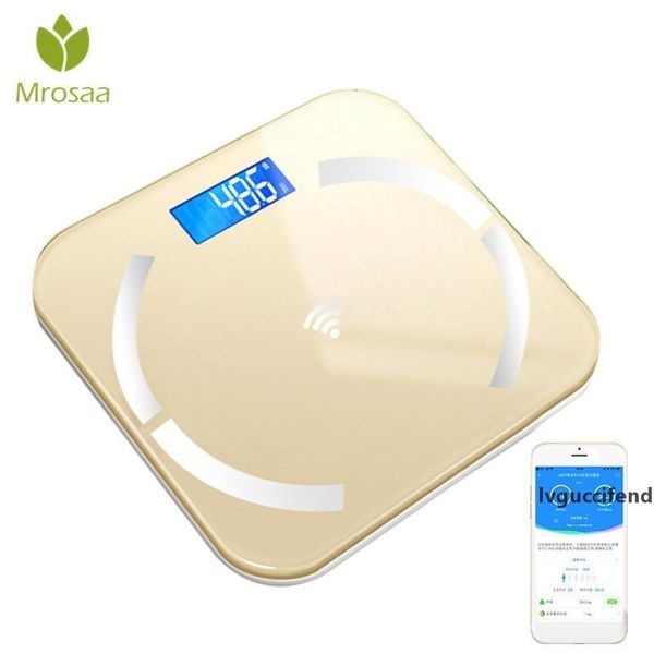 

bluetooth-scales floor body fat scale smart electronic backlit display led digital body weight scales bathroom balance bmi t200522