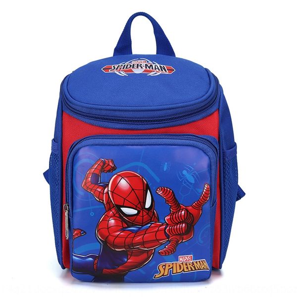 

xiww7 children's schoolbag kindergarten 3-5-year-old bag boy and girl cartoon cute backpack shoulder-reducing ridge-protecting travel b