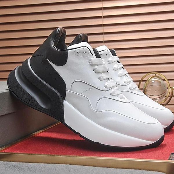 

new men shoes luxury casual zapatos de hombre oversized luxury mc654 mens shoes fashion chaussures pour hommes fast shipping, Black
