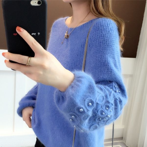 

very fairy online red women's 2020 new women's clothing western style loose base shirt autumn round underpants sweater neck sweate, White;black