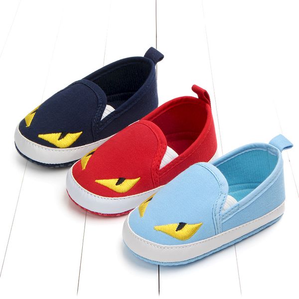 

newborn toddler baby girls boys kids infant first walkers monster classic shoes loafers casual soft shoes