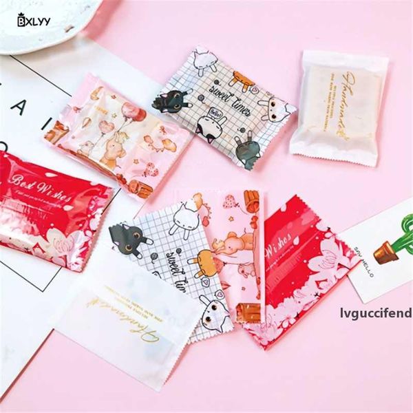 

bxlyy 7 * 10cm new handmade snowflake machine sealing bag diy birthday party decorations kids christmas gift bag baby shower.7z