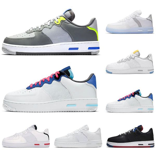 

nike air force 1 react forces shoes airforce 1 мужчины женщины кроссовки light bone белый черный красный на открытом воздухе мужские женские