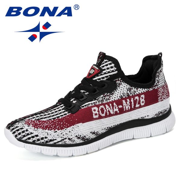 

bona 2020 new arrival mesh running shoes men jogging walking sports shoes man athietic breathale sneakers outdoor trainer