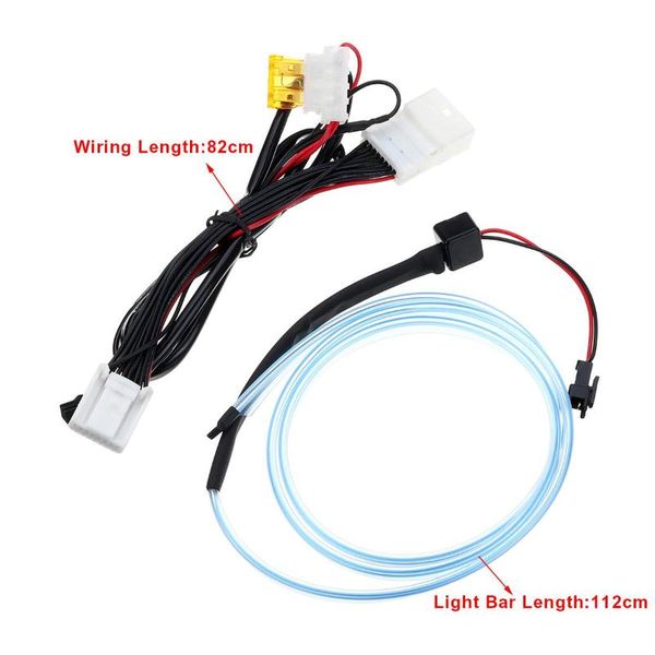 

приборная панель обшивки атмосфера light strip интерьер blue led dashboard light рамка для tucson 2020 2020