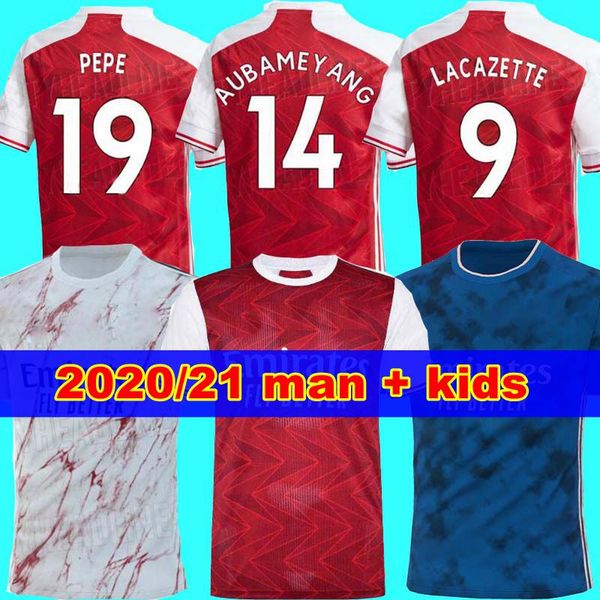 

new arsen soccer jersey 20 21 pepe nicolas ceballos henry guendouzi sokratis maitland-niles tierney 2020 2021 football shirt men + kids kit, Black;yellow