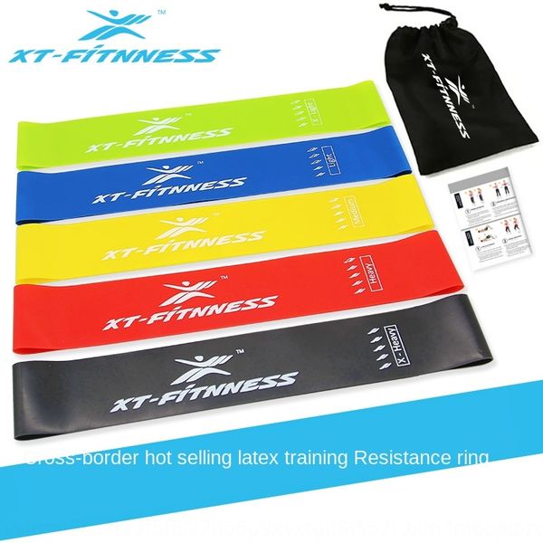 

fitness latex resistance natural latex yoga tension belt elastic belt tension ring