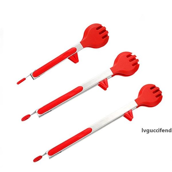 

9/12/14 inch nylon can be hung food clip baking barbecue clip rust steel handle steak food clip kitchen accessories lx2251