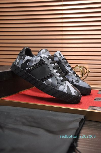 

rivet 2019 luxury designer casual shoes mens trainers leather platform shoes flat chaussures de sport zapatillas suede sneakersr03, Black