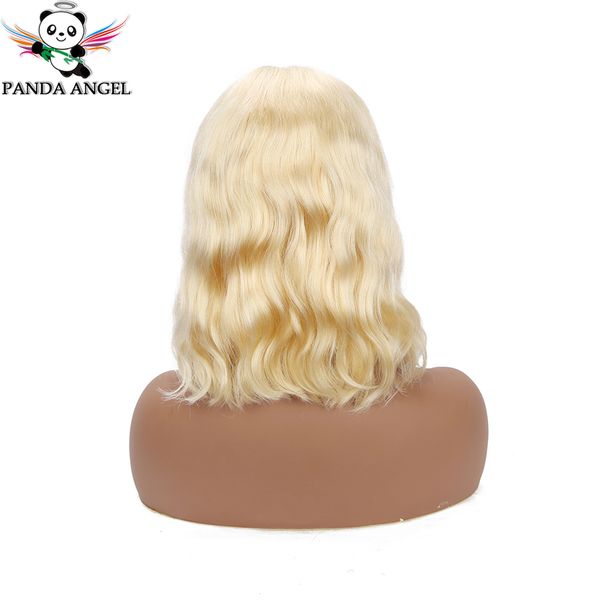 

body wave blonde human hair bob wigs brazilian 613 blonde short bob wig human hair lace front wigs for women, Black