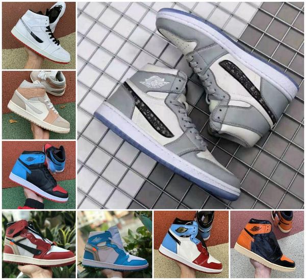 

2020 scotts jumpman 1 1s high og travis game royal unc basketball shoes mens shattered backboard 3.0 new sports sneakers size 7-13