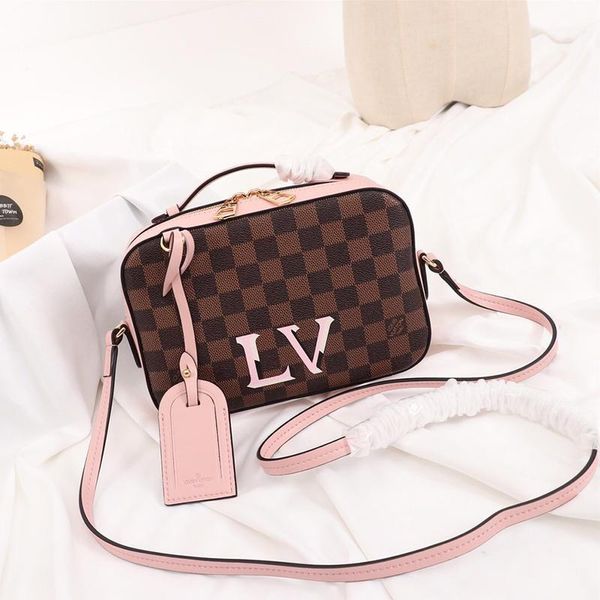 

womens luxury designer totes bags lady trend zipper plaid handbags leather simple style fashion sac bandouli Ã¨re crossbody bags