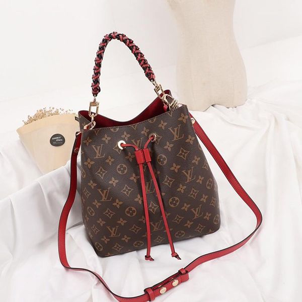 

лучшее качество для женщин кожи ковша сумки сумки drawstring сумка посыльного crossbody сумка верхней ручка tote сумка с зарождением box