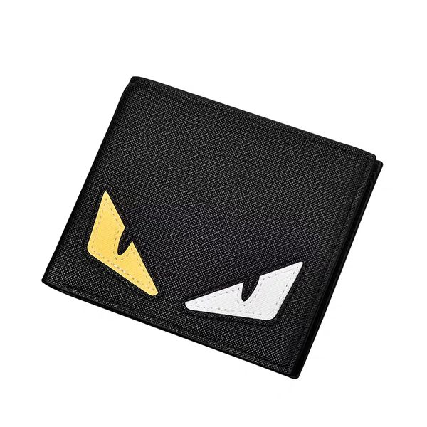 

new wallet little monsters lovely modelling purse money credit card casual short purses trend select wallet, Red;black