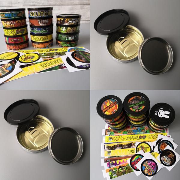 

20 аромат pressitin банки moonrock и pressitin 73,3 * 24мм cali pressitin тунец олово candry herbtin clear peel off крышка черная крышка зап