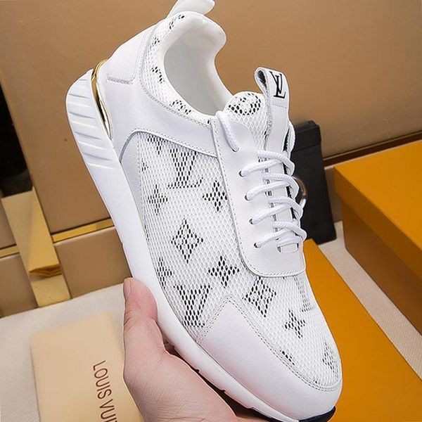 

mens shoes fashion run away sneaker breathable with box male footwears chaussures pour hommes vintage summer lace -up design mens shoes kl67