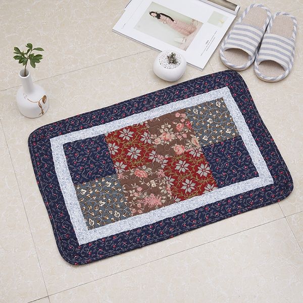 

door bedroom kitchen non-slip carpet non-slip cloth mat carpet bathroom bathroom pure cotton absorbent mat