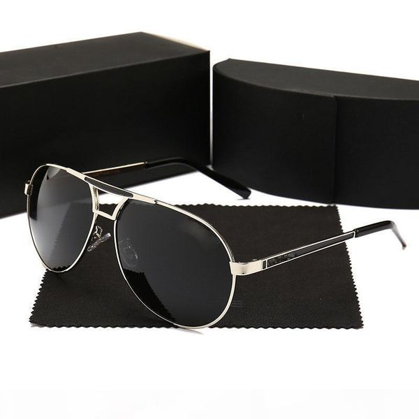 

l luxury men 's sunglasses designer sunglasses gold frame square metal frame retro style outdoor design classicdr35624, White;black