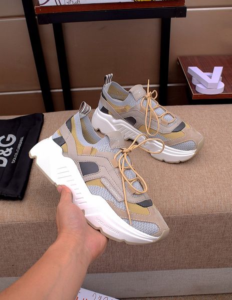 

2020wk new men's trend wild casual shoes hiking shoes outdoor adventure sports jogging shoes original packaging box fast delivery, Black