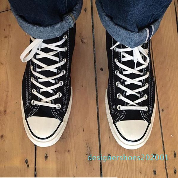 

drop shipping brand new 15 цветов все размер 35-46 high лучшие спортивные звезды low top классический canvas обуви кроссовки мужчин женщины, Black