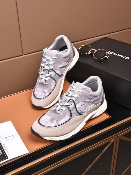 

new19 luxury casual shoes for men and women, fashionable all-match sports shoes, outdoor comfortable shoes, original box packaging, Black