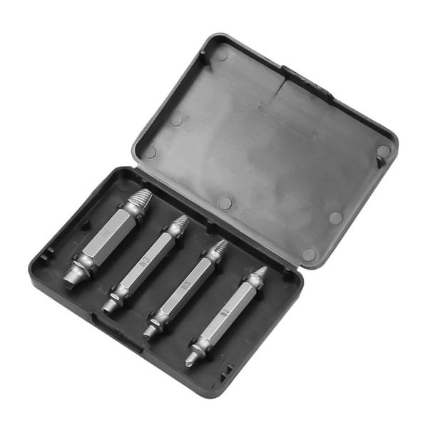 

damaged screw extractor kit and stripped screw extractor set.a hasslebroken m6cf