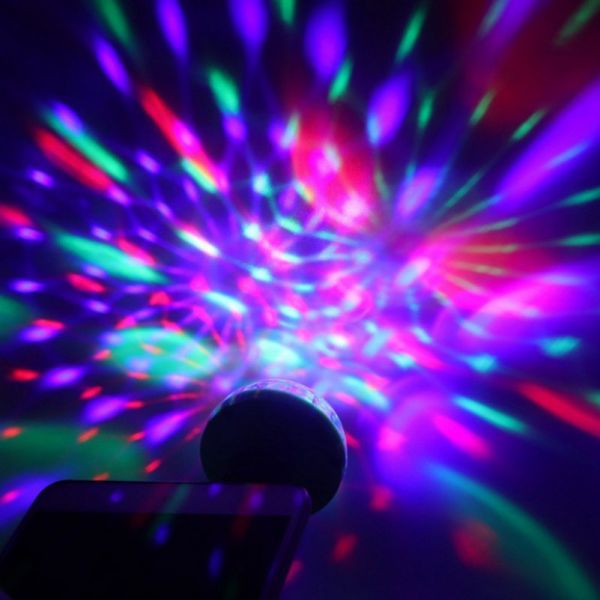 

5w красочный голосового управления авто вращающийся rgb led лампы мини свет этапа партии лампа дискотека для домашнего украшения атмосферы с