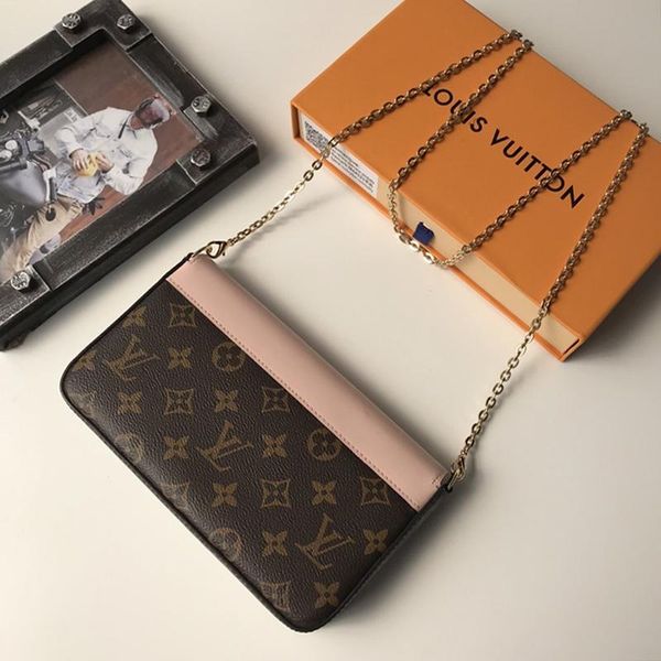 

womens bag leather shoulder fashion vintage flap designer clutch luxury chain purses crossbody bag lady messenger hand bags