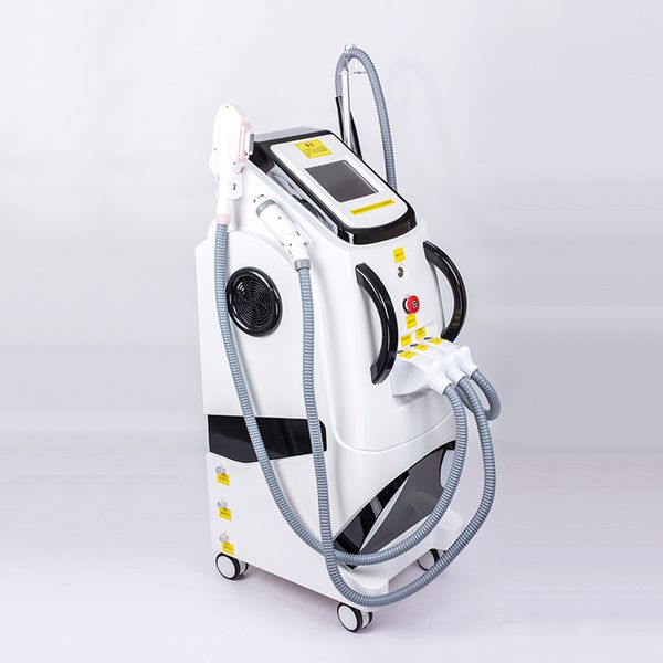 

3 in 1 360 magneto optical pico rf laser removal tattoo machine opt hair removal machine pigmentation removal 2000w, Black