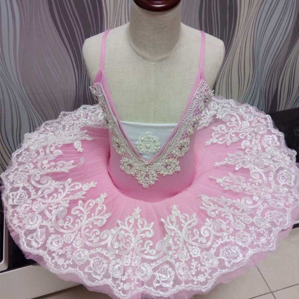 

stage wear professional ballet skirt harness fluffy tulle tutu autumn and winter practice white swan lake children's perf, Black;red