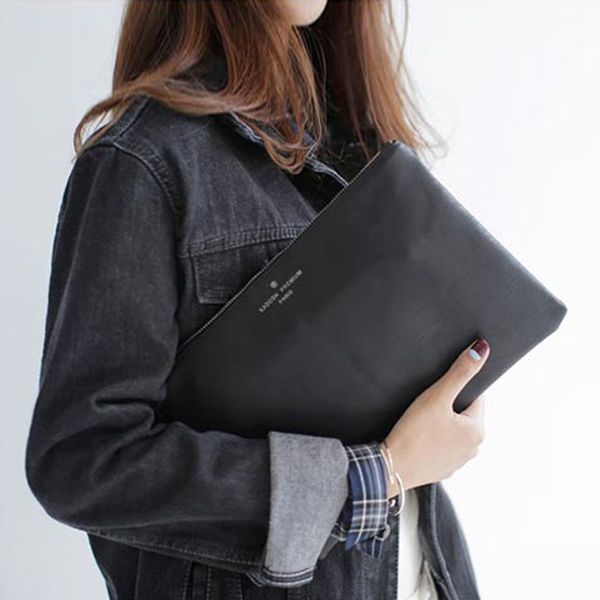 

new fashion solid womens clutch bag leather women casual envelope bag evening bag female clutches handbag purse bolsas feminina