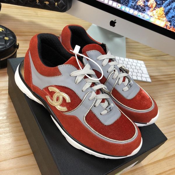 

new18 high-end ladies casual shoes fashion wild ladies sports shoes outdoor comfortable travel shoes original box packaging fast delivery, Black
