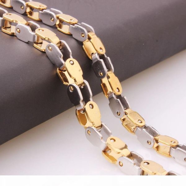 

mens silver gold filled неѬжавеей али велоипедной епи 5мм hip hop ожеѬеле мода мђжкой м