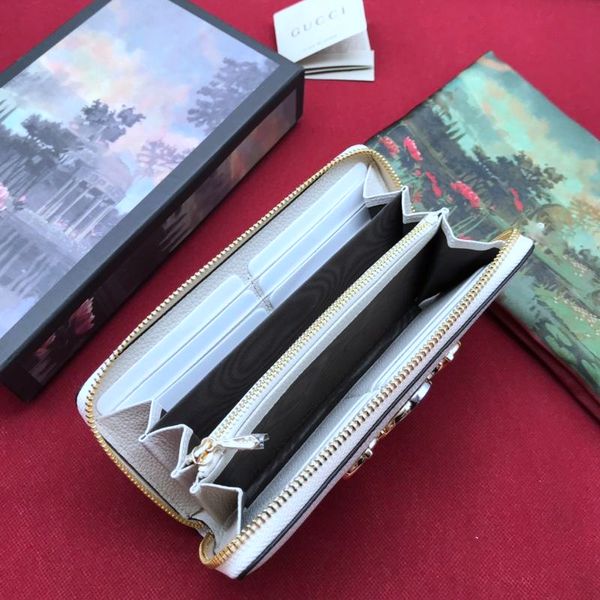 

women handbags purses new fashion long wallets zippy wallet genuine leather coin purses solid color credit card holder, Red;black