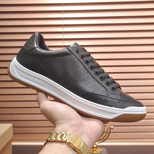 

mens shoes sneakers luxury fashion sports shoes flats casual running outdoors men shoe athletic zapatos de hombre perforated logo leathe