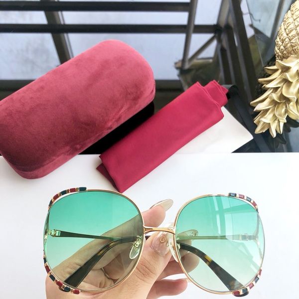 

2020 новый кадр моды подходит для всех видов лица 58-19-135 круглой рамка оправы полного набора высококачественных 5-цветных стекол