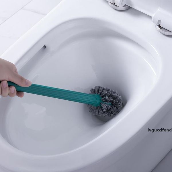 

wall-mounted cactus wc with balm toilet toilet brush long handle soft brush plastic bathroom cleaning cactus sanitary brush set t200425