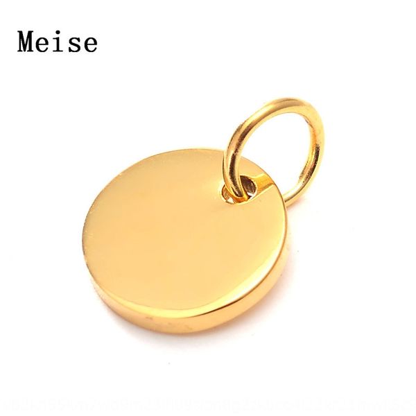 

charming color stainless steel round accessories accessories stainless steel small brand smooth small brand, Silver