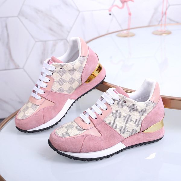 

new12 luxury personality ladies casual shoes fashion wild lace sports shoes outdoor comfortable breathable travel shoes, Black