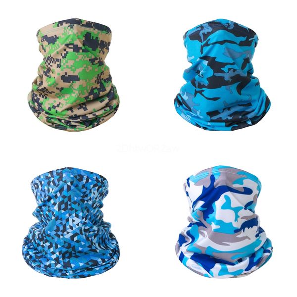 

rtqhq cycling face mask scarf bicycle warmer scarf camouflage face er sport headband outdoor masks head neck sports dustproof#271, Black