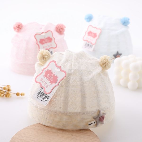 

cap thin halogen door boneless single layer newborn hat newborn hat thin halogen doo boy baby girl breathable boy baby girl, Blue;gray