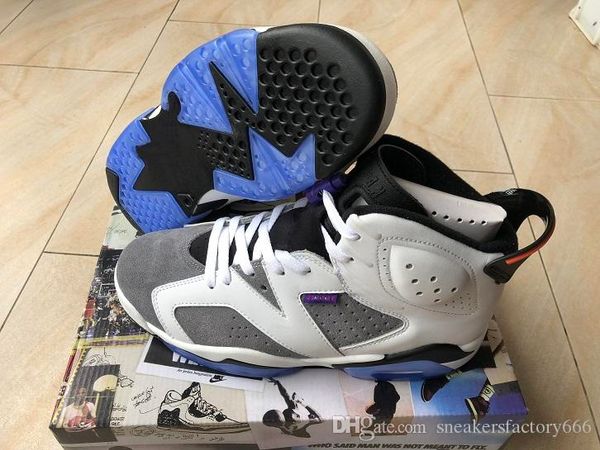 

6s basketball shoes 6 black infrared 3m reflection new arrival 2019 version high men trainer sports shoes with box size7~13