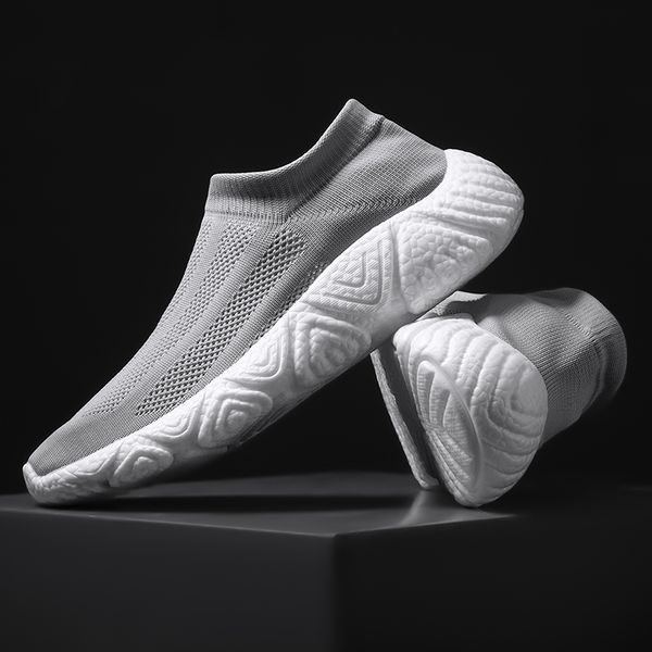 

men's sock shoes sports running shoes women socks sneakers breathable comfortable walking jogging fitness trainers 36-45