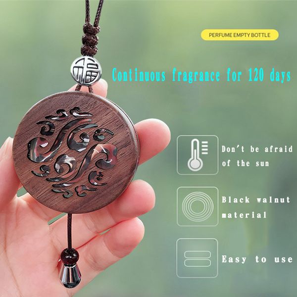 

propitious cloud style car hanging perfume pendant fragrance air freshener for essential oils diffuser rosewood auto ornaments