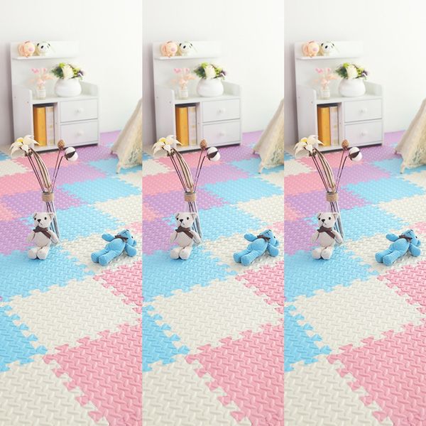 

raee6 счастливого медведь сплайсинг пена пола против падения утолщенного детской спальни звуконепроницаемого счастливого восхождения bedroom