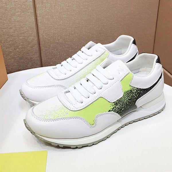 

luxury run away sneaker men 's shoes scarpe da uomo fashion classic autumn and winter lace -up low casual men shoes vintage sneake, Black