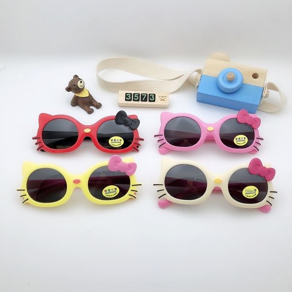 

children's silicone sun cartoon smart baby's fashionable polarized uv protection pig sun sunglasses silicone sun glasses 3524, Blue
